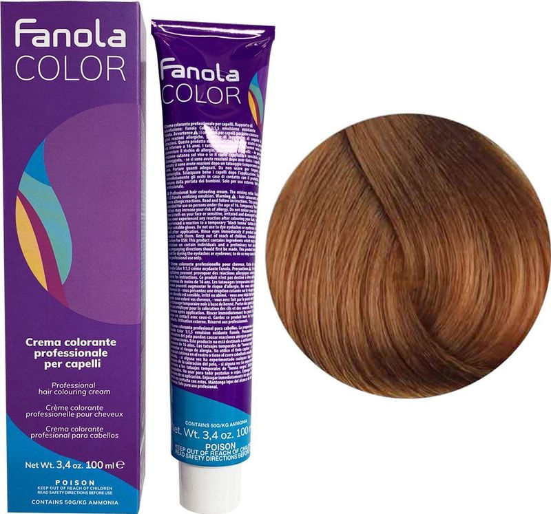 Fanola - Professional Colouring Cream - Haarverf - 8.3 - 100ml