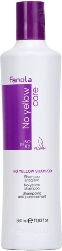 Fanola - No Yellow - Shampoo - Violet - Vrij van Sulfaten en Parabenen