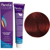 Fanola Kleurverandering Haarverf en haarkleuring Hair Color No. 6,66 Donkerblond intensief rood