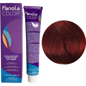 Fanola - Professional Colouring Cream - 6.66 - 100ml - Haarkleuring