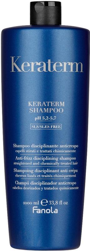 Fanola - Keraterm - Shampoo - 1000ml - SLES- en SLS-vrij