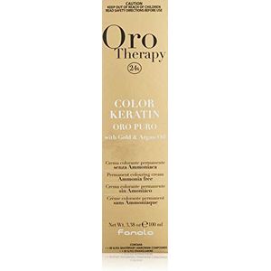 Fanola Haarverf Orotherapy Color Keratin Permanent Colouring Cream 5.0 Light Chestnut