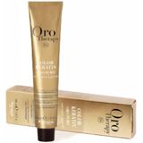 Fanola Kleurverandering Haarverf en haarkleuring Oro Therapy Oro Puro Color Keratin No. 9,0 Lichtblond