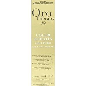 Fanola - Oro Therapy Oro Puro Color Keratin Haarverf 100 ml Grijs Dames