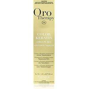 Fanola Oro Therapy Color Keratin Puro 100mL 5.14 extra delicate chocolade