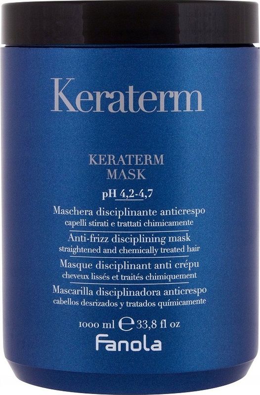 Fanola - Keraterm Haarmasker - 1000 ml - Intensieve Behandeling
