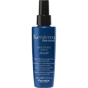 Fanola Keraterm Hair Ritual Spray 200ml voor gestraight  haar