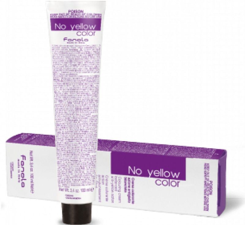 Fanola - No Yellow Color 8 - Haarkleuring - Licht IJsblond - 100 ml