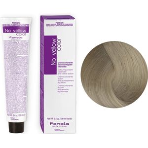 Fanola - No Yellow Colouring Cream - Haarkleuring - Zeer Licht IJsblond