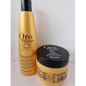 Fanola ORO THERAPY 24K DUO Shampoo 300ml + Mask 300ml