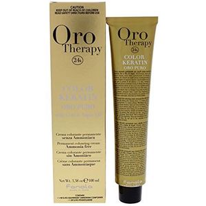 Fanola Haarverf Orotherapy Color Keratin Permanent Colouring Cream 8.4 Light Blonde Copper