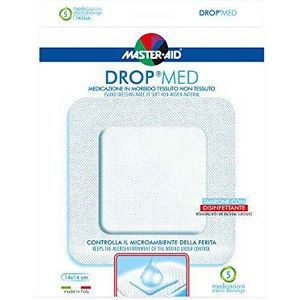 Master Aid Drop Med Extra Large 14 x 14 cm, 5 stuks - 1 product
