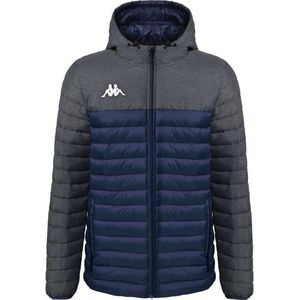 Kappa - Herenpufferjas - Zwart - Nylon - Slim Fit