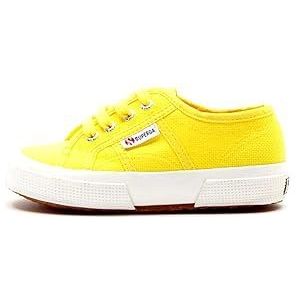 Superga Unisex kinderen 2750 JCOT Classic Low-Top, geel 176 Sunflower, 27 EU