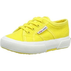 Superga Unisex 2750 Bebj Baby Classic Low-Top sneakers voor kinderen, uniseks, Geel zonnebloem, 20 EU