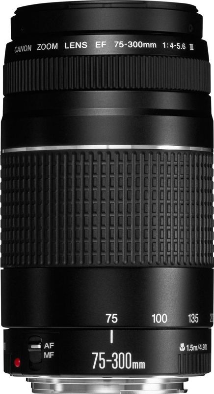Canon - EF 75-300mm - Objectief - Zwart - Telezoom