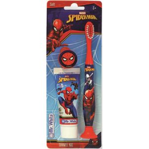 Marvel - Spiderman Travel Kit - Tandverzorgingsset - Voor Kinderen