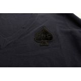 C’n’c Costume National - Gebreide Trui - Blauw - V-hals - Viscose Mix