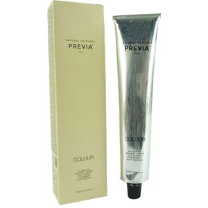 Previa Professional Colour Jojoba Oil + Green Tea Permanente haarkleuring 100ml - 08,44 Intense Copper Light Blonde / Hellkupferblond Intensiv