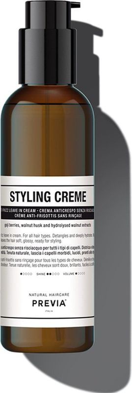Haarcrème - Stylingcrème - Lichte Versteviging - 150ml - Met Lijnzaadolie