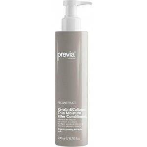Previa Reconstruct Keratin & Collagen True Moisture Filler Conditioner 200ml