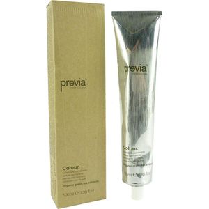 Previa Professional Colour Organic Green Tea Extracts permanente haarkleuring 100ml - K9 Caramel / Karamell