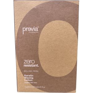 previa Professional Keratin Waving Lotion zero resistant 3 x 250ml