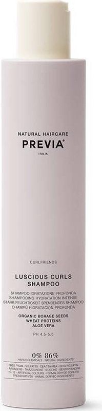 Previa Curlfriends Luscious Curls Shampoo 250ml