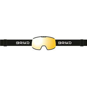 Briko Kili 7.6 Ski-/sneeuwmasker, volwassenen, uniseks, zwart-YM2, eenheidsmaat