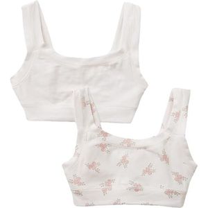 United Colors of Benetton Set van 2 vuurschalen, 3PTY0R001, crème, 60F, M voor meisjes, crème 60f, M