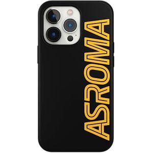 AS Roma RomaCover-iP7-8-ROMA-YELLOW, beschermhoes voor smartphone unisex volwassenen, zwart, iPhone 7/8-SE20-SE22