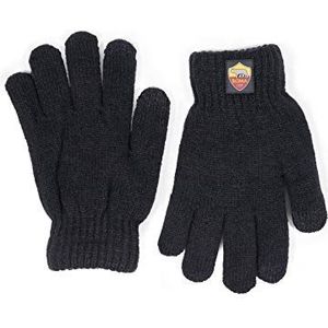 AS Roma Touchscreen-handschoenen voor jongens, jongens, zwart, uniek