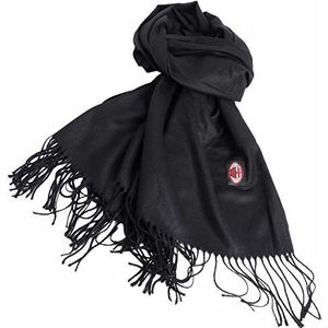 AC Milan, Pashmina HD Unita Geen geslacht, Zwart, XL, zwart.