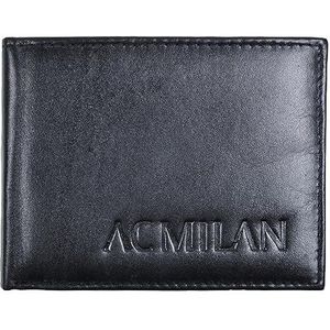 AC Milan 143189 Milan, reis-accessoire-portemonnee, uniseks, volwassenen, zwart, eenheidsmaat, Zwart, Eén maat
