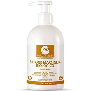 BIOS&DERMA Marseille Biologische Handzeep voor Gezicht, 250 ml