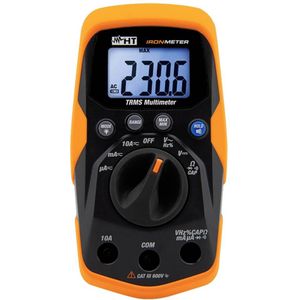 HT Instruments IRONMETER Multimeter Digitaal CAT III 600 V Weergave (counts): 4000