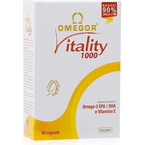 Omega 3 1000mg - Visolie met 800mg EPA en DHA per capsule | De enige Omega 3 IFOS gecertificeerd 5 sterren sinds 2006 | Visoliesupplementcapsules met 90% Omega-3 rTG | 60 capsules
