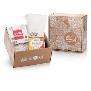 CO.SO. Gift Box “Shot of Life” Douche & Deo - Vaste Deodorant, Body Wash Bar, Hennep Handschoen - 3 producten in een mooi herbruikbaar doos - Officina Naturae