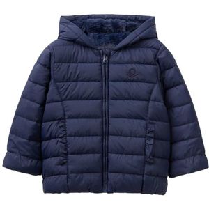 United Colors of Benetton Jas voor meisjes en meisjes, donkerblauw 252, 82