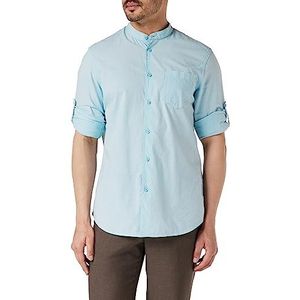 United Colors of Benetton Shirt 5WNUQJ021, Celeste 9L3, M heren, Lichtblauw 9L3, M