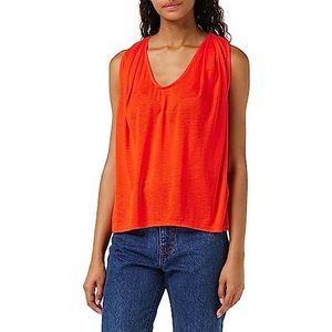 United Colors of Benetton Dames gebreide tanktop 3nlhdh00d (1 stuk), Rood 1g9