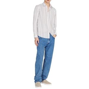 SISLEY Shirt 5h71sq022 Herenhemd (1 stuk), Veelkleurig 921, XXL