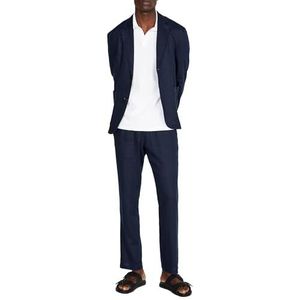 Sisley Mens 2AGHSW00Z Jacket, Dark Blue 06U, 46, donkerblauw 06u, 46