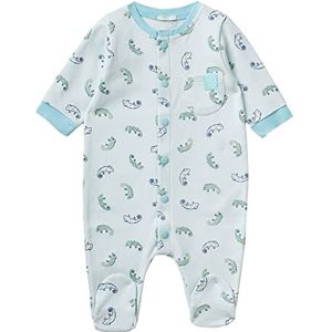 United Colors of Benetton 3FKB0T01B Overall, lichtblauw, patroon, 70J, 68 jongens, Lichtblauw A Fantasia 70j, 68 cm