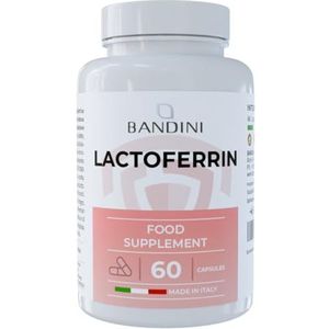 BandiniÂ® LACTOFERRINA 200 Immuno - 200 MG Lactoferrine per CAPSULE (60 capsules) â€“ Hooggedoseerd voedingssupplement met vitamine C - Natuurlijke antioxidant voor het immuunsysteem