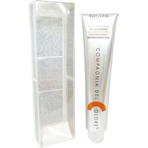 Compagnia del Colore Colorante Permanente Crème Haarkleur Kleuring 100ml - 07.62 Red Violet Blonde / Rot Violett Blond
