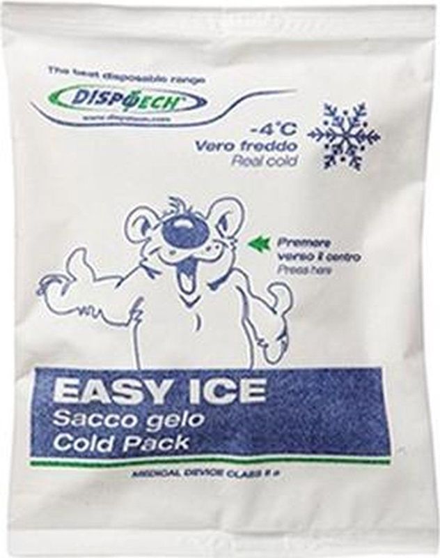 Instant coldpack - Zelfkoelende icepack - 14 x 18 cm - Per stuk en 5, 10 en 24 stuks leverbaar met korting