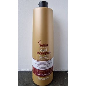 Echosline Seliár Curl vochtinbrengende shampoo voor golfdefinitie 1000 ml