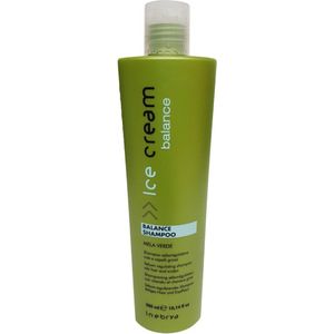 Inebrya - Ice Cream Balance - Shampoo - 300 ml - Voor Regulatie van Talgproductie