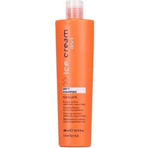 Inebrya Ice Cream Dry-T Voedende Shampoo voor Droog en Beschadigd Haar 300 ml